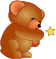 Miks, a 2D teddy bear | Liberated Pixel Cup