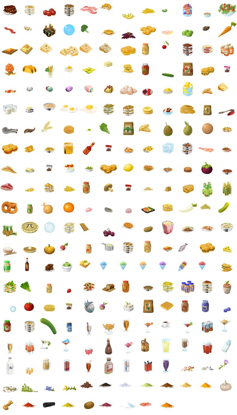 Glitch Food & Drink Items (SVG) | Liberated Pixel Cup