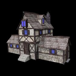 Medieval House Pack | Liberated Pixel Cup